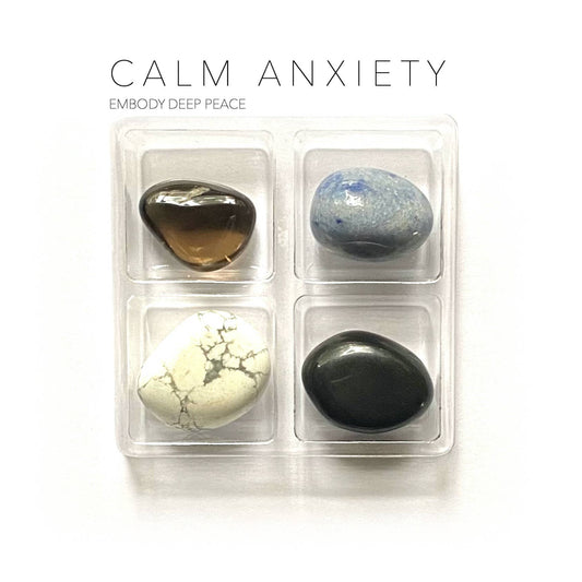 Calm Anxiety - Serene Crystals and Stones Gift Set