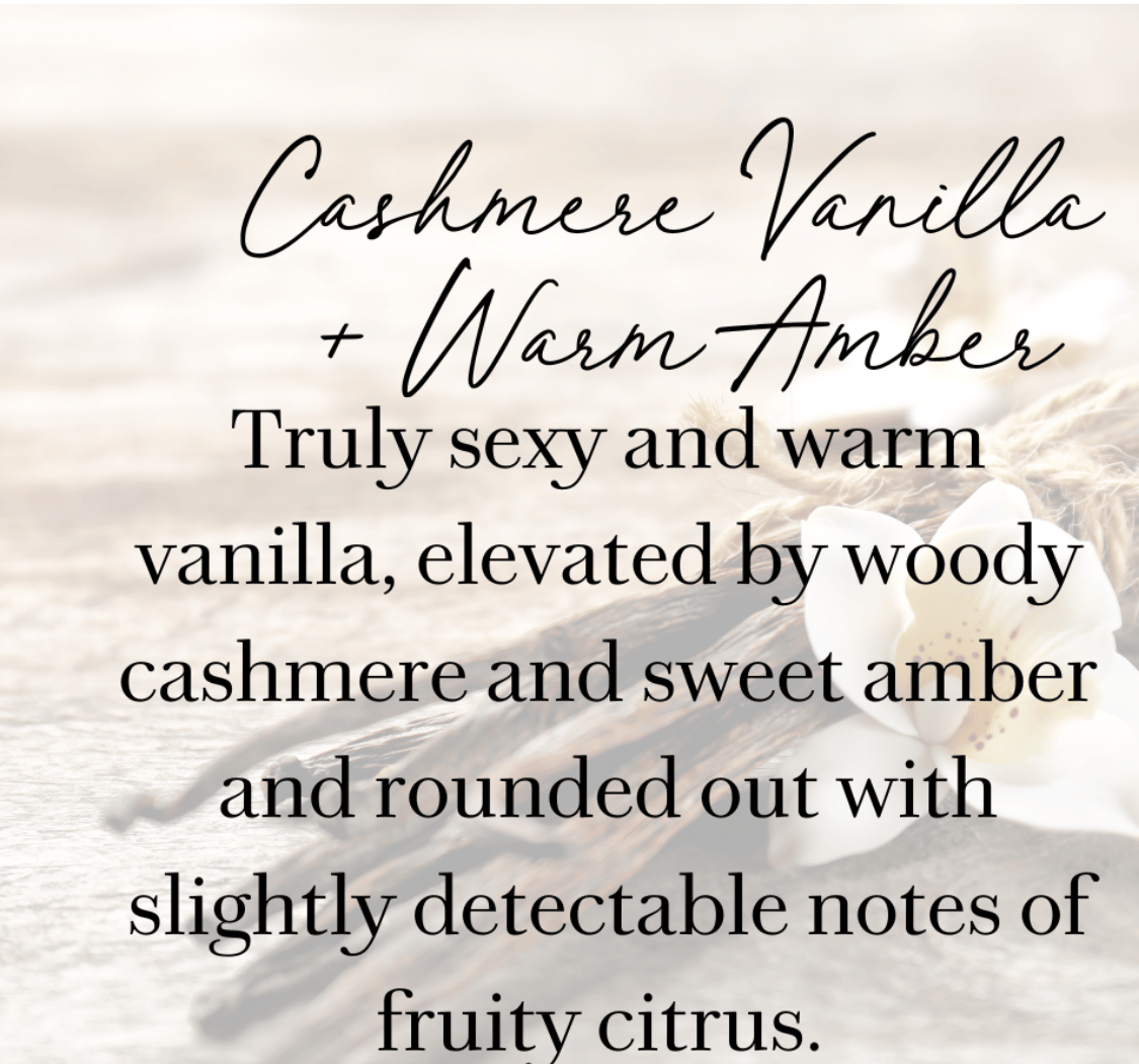 Cashmere Vanilla & Warm Amber Fragrance—10ml Roll-On Luxe
